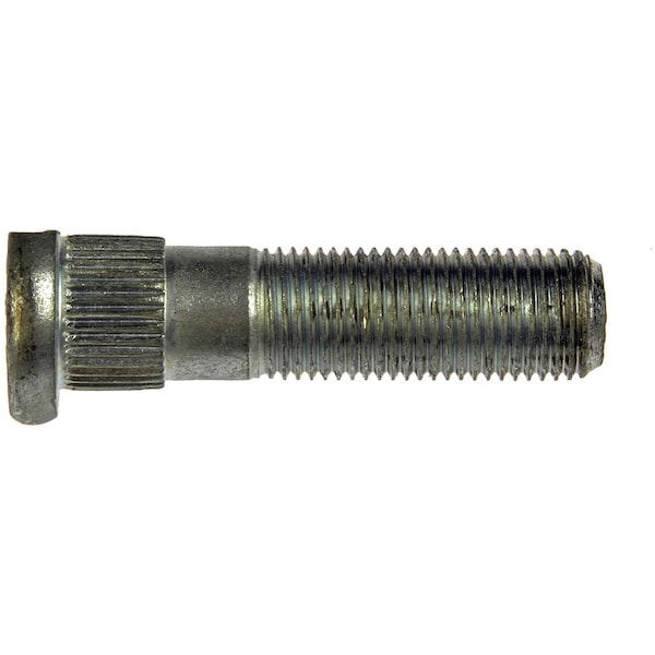 610-395 1/2-20 Serrated Wheel Stud - .582 In. Knurl, 2 In. Length